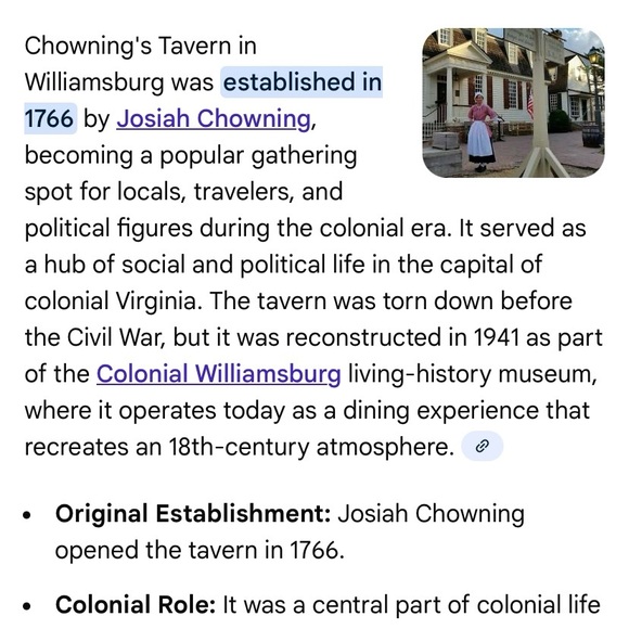 Chowning's Tavern, Williamsburg, Virginia Watercolor Print by Clark M. Goff ‘74. - Picture 7 of 8